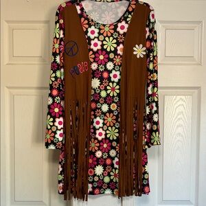 NWOT Hippie Vibe Dress Medium